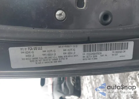 2016 Dodge Challenger Sxt Plus из США, поврежденный, VIN 2C3CDZAG8GH256236